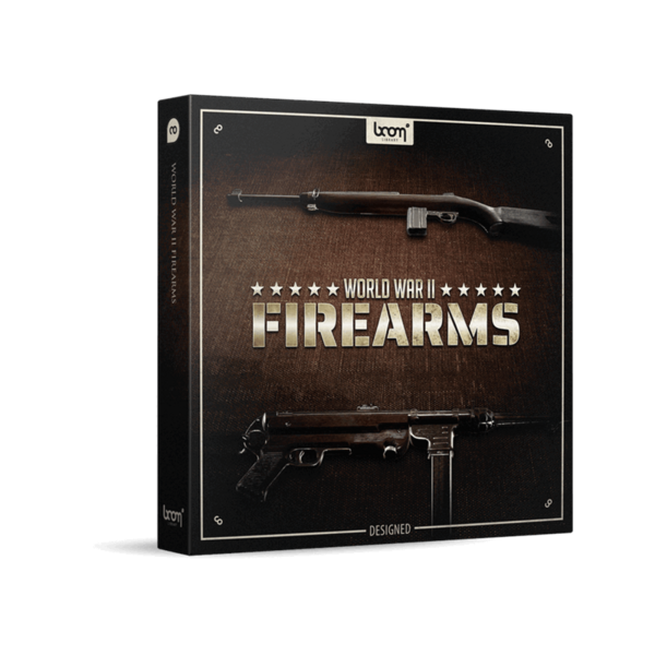 BOOM Library World War II Firearms DESIGNED 二戰槍械音效庫（Designed 成品版） (下載版) - 音效素材庫