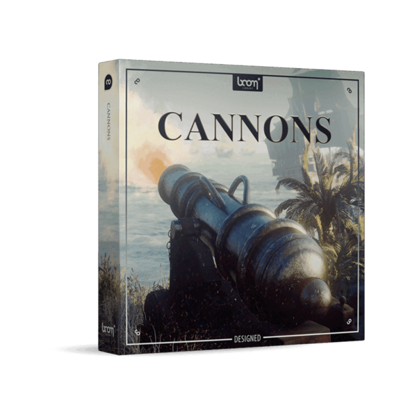 BOOM Library Cannons DESIGNED 大砲音效庫（Designed 成品版） (下載版) - 音效素材庫