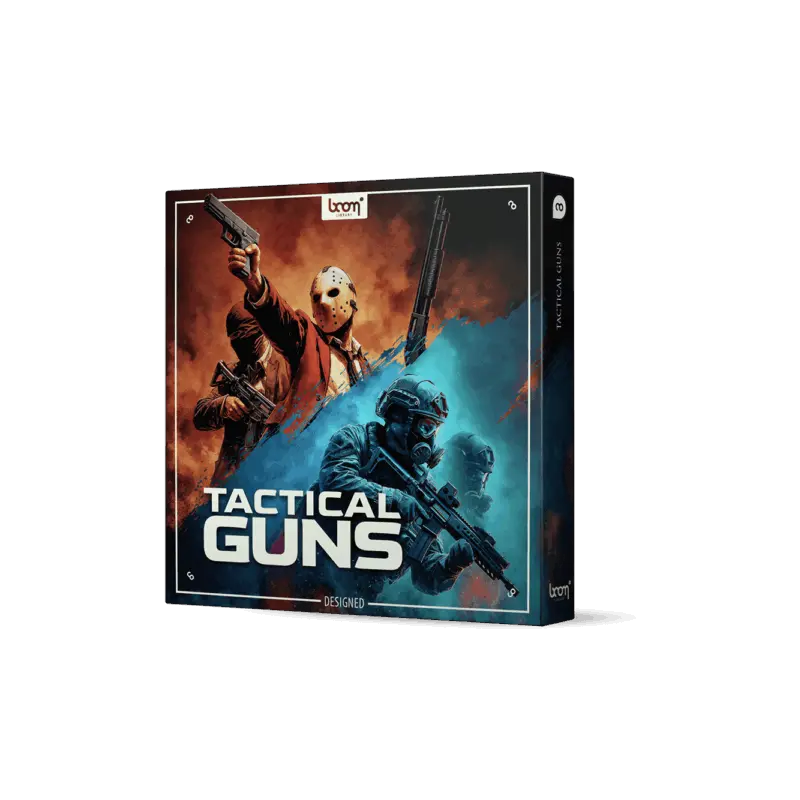 BOOM Library Tactical Guns DESIGNED 戰術槍械音效庫（Designed 成品版） (下載版) - 主圖