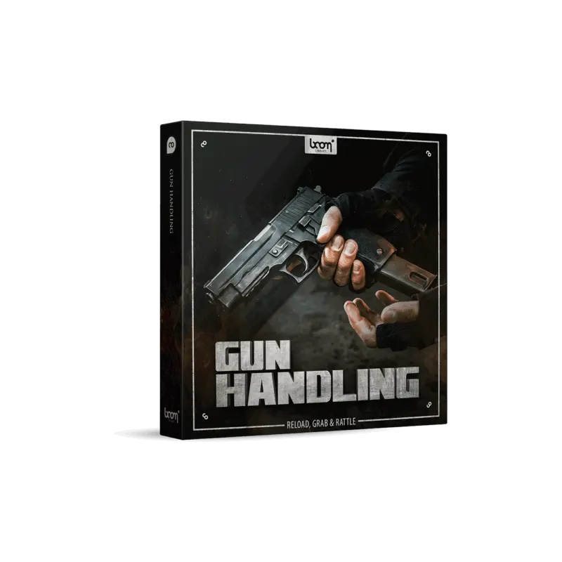 BOOM Library Gun Handling 槍械操作擬音音效庫 (下載版) - 主圖