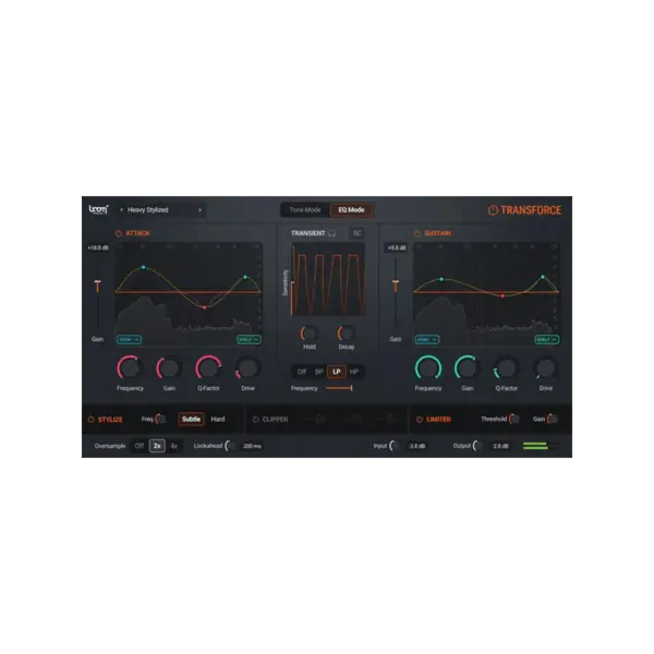 BOOM Library Transforce 瞬態塑形效果器 (下載版) - 產品圖片 1