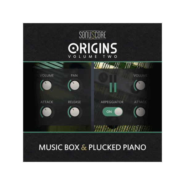 Sonuscore Origins Vol.2: Music Box & Plucked Piano 音樂盒與撥弦鋼琴音色庫 (下載版) - 音源軟體 Plugin 