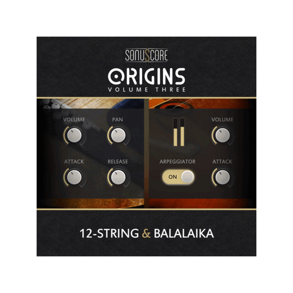 Sonuscore Origins Vol.3: 12-String & Balalaika 12 弦吉他與巴拉萊卡音色庫 (下載版) - 音源軟體 Plugin 
