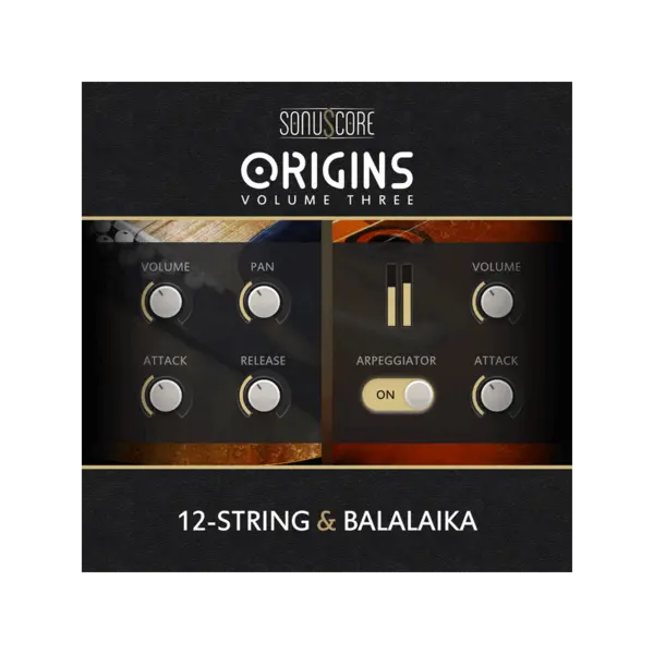Sonuscore Origins Vol.3: 12-String & Balalaika 12 弦吉他與巴拉萊卡音色庫 (下載版) - 產品圖片 1