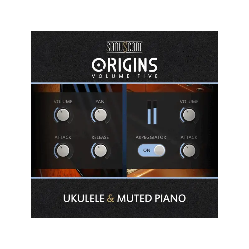 Sonuscore Origins Vol.5: Ukulele & Muted Piano 烏克麗麗與悶音鋼琴音色庫 (下載版) - 主圖