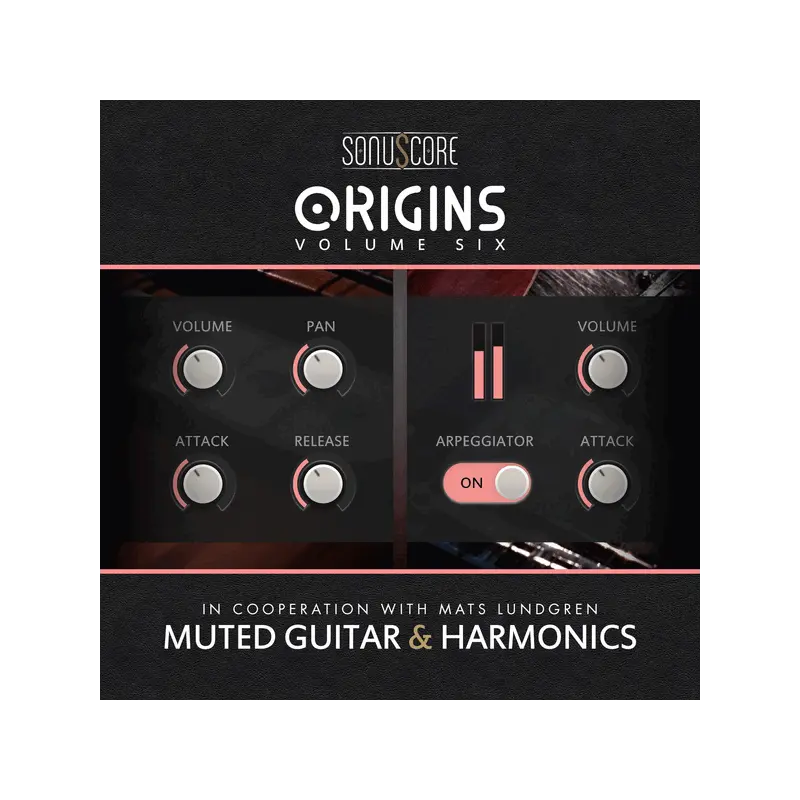 Sonuscore Origins Vol.6: Muted Guitar & Harmonics 悶音吉他與泛音音色庫 (下載版) - 主圖