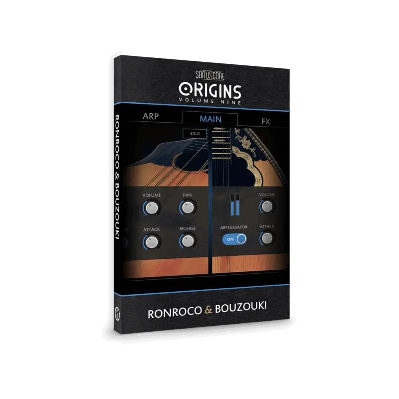 Sonuscore Origins Vol.9: Ronroco & Bouzouki Ronroco 與 Bouzouki 音色庫 (下載版) - 主圖