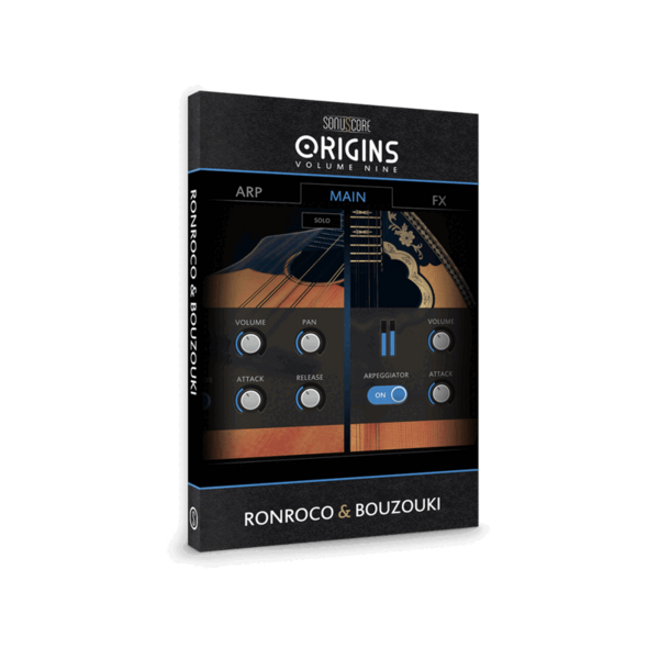 Sonuscore Origins Vol.9: Ronroco & Bouzouki Ronroco 與 Bouzouki 音色庫 (下載版) - 音源軟體 Plugin 