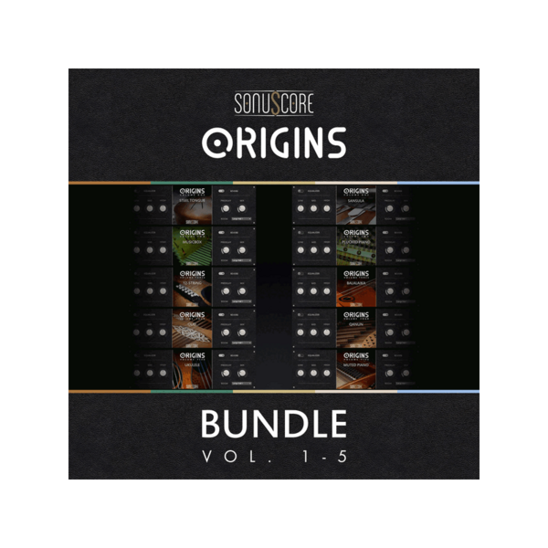 Sonuscore Origins Bundle Vol.1-5 Origins 第 1–5 輯套組 (下載版) - 軟體套組 Bundles