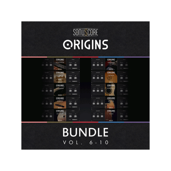 Sonuscore Origins Bundle Vol.6-10 Origins 第 6–10 輯套組 (下載版) - 軟體套組 Bundles