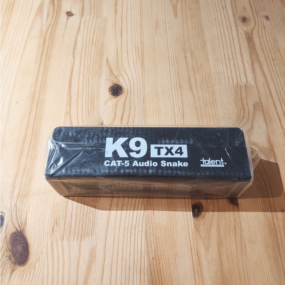 Talent  [全新盒損品出清] Talent K9 TX4 Cat5-XLR 四軌轉換介面 - XLR - CAT 數位訊號傳輸線材
