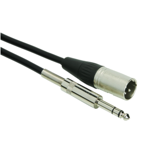 Talent  PCXM XLR 公頭 轉 6.3 TRS 訊號線 - XLR-6.3 音源線