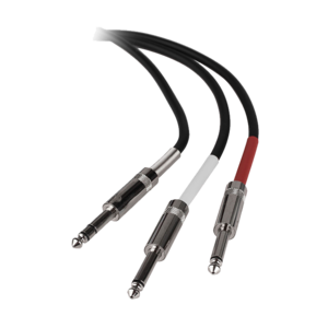 Talent  YQQ2 Stereo 6.3mm to Mono 6.3mm 導線 - 6.3 音源線