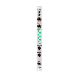 2hp Seq - Sequencer