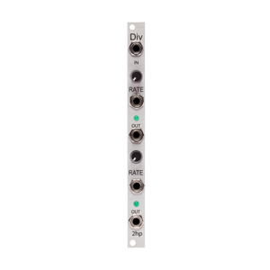2hp Div Clock Divider - Clocking