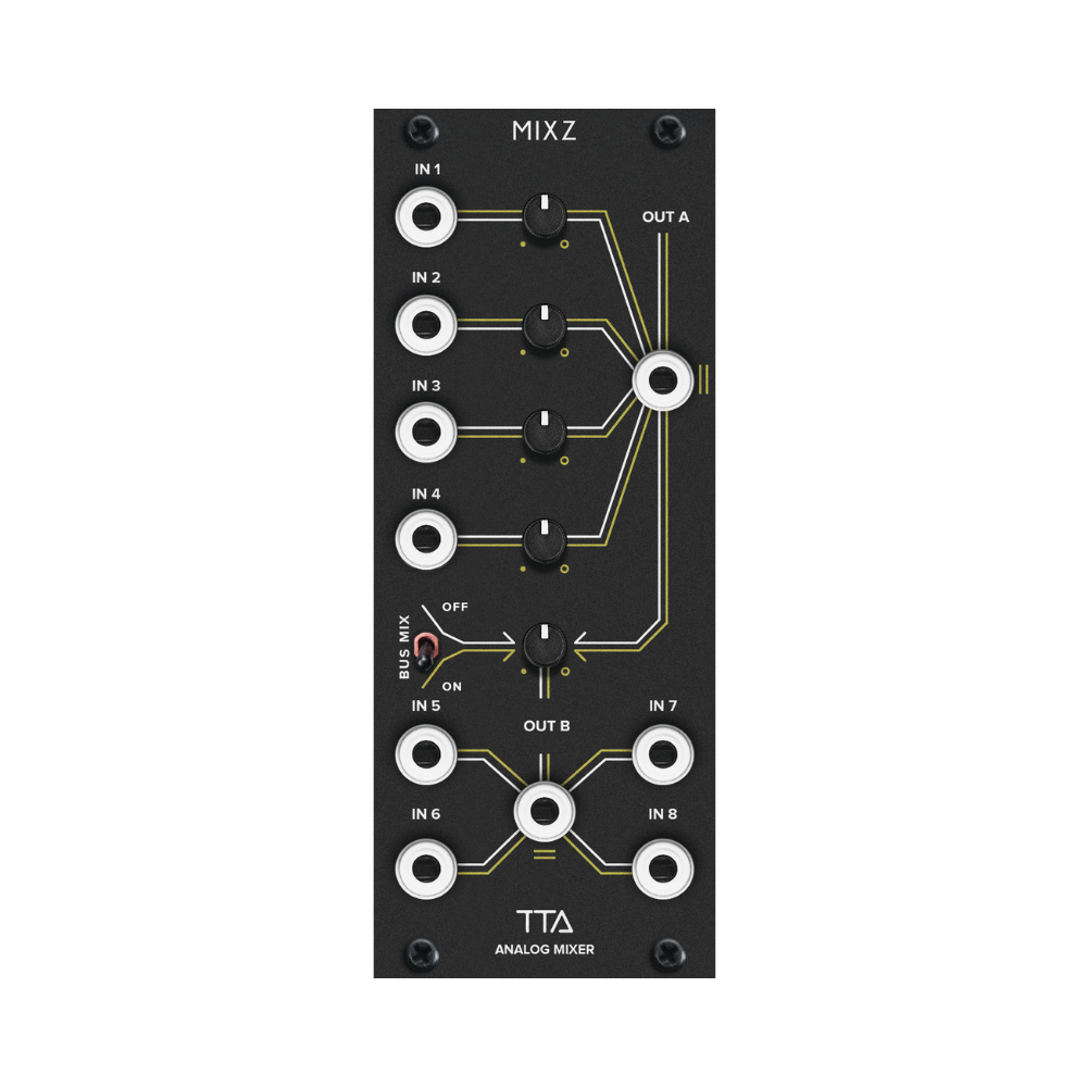 Tiptop Audio MIXZ 混音器 - Mixer