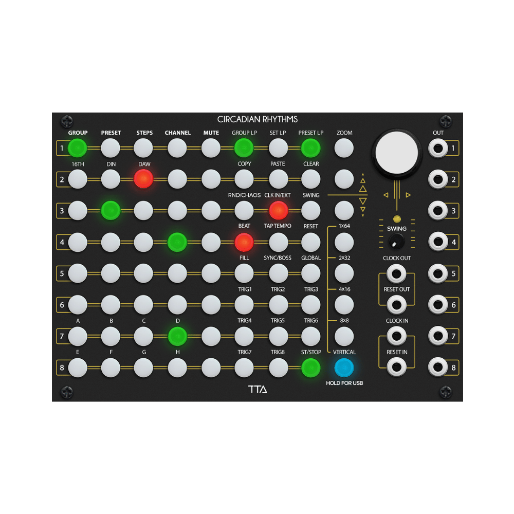 Tiptop Audio Circadian Rhythms 序列器 - Sequencer