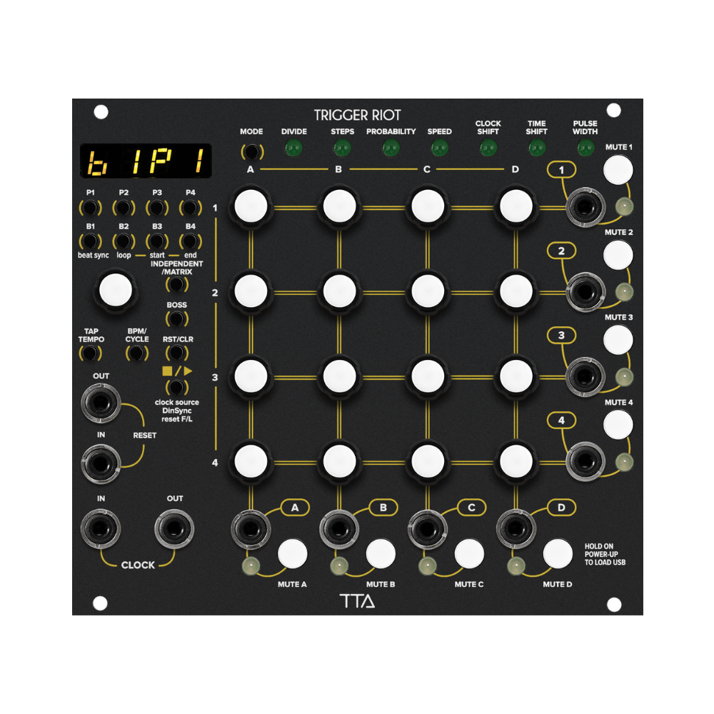 Tiptop Audio Trigger Riot 序列器 - Sequencer