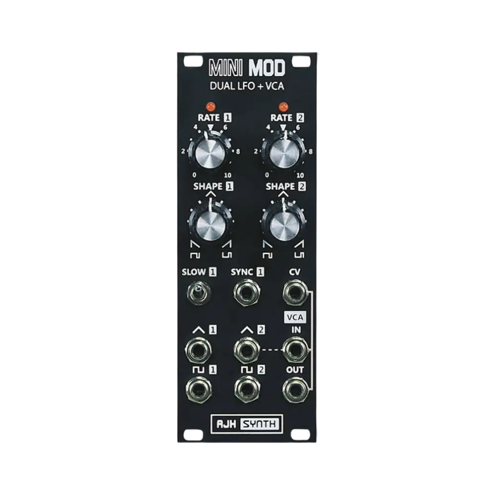 AJH Synth Dual LFO & VCA 模組 - 主圖