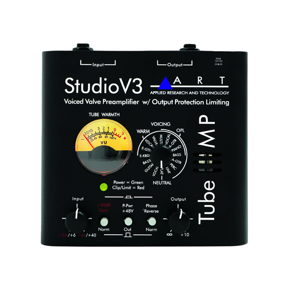 ART TUBE MP STUDIO V3 真空管マイクプリアンプ 低価格マイクプリアンプの定番！ ART TUBE MP STUDIO V3【レビュー