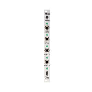 2hp MIDI - MIDI to CV