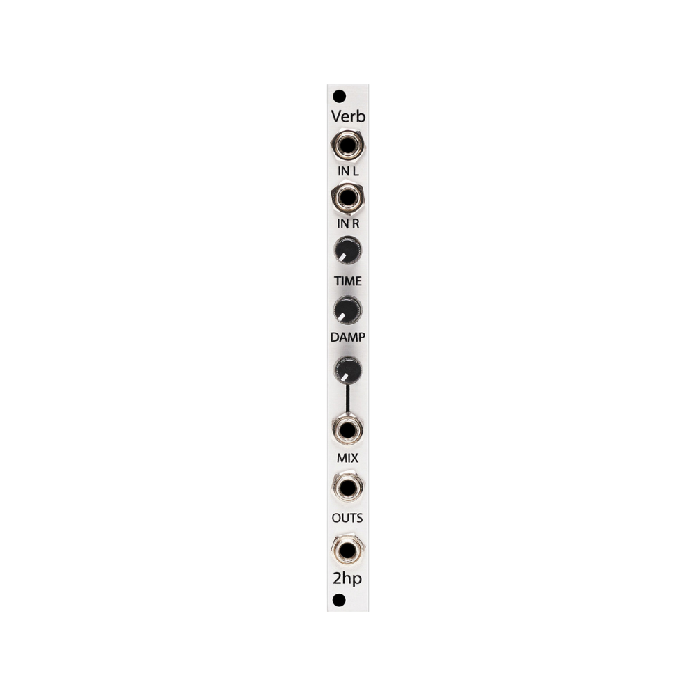 2hp Verb Reverb 模組化合成器 - 產品圖片 2