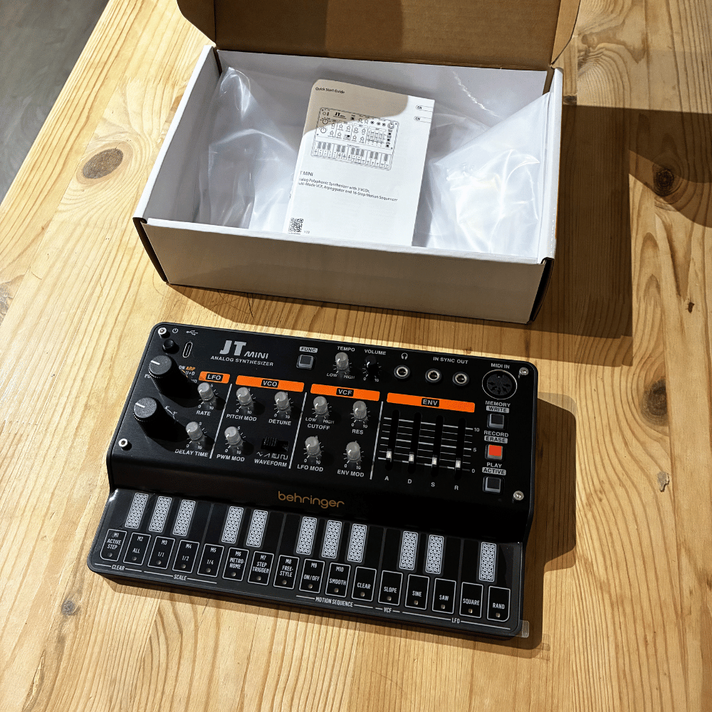 Behringer [開封展示品出清] JT Mini 迷你合成器 - 產品圖片 2