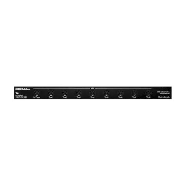 MIDI Solutions T8 MIDI Thru Box - 產品圖片 2