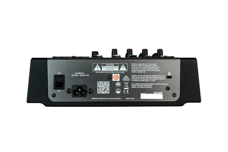 Allen & Heath ZED-6FX 混音器 - 產品圖片 2