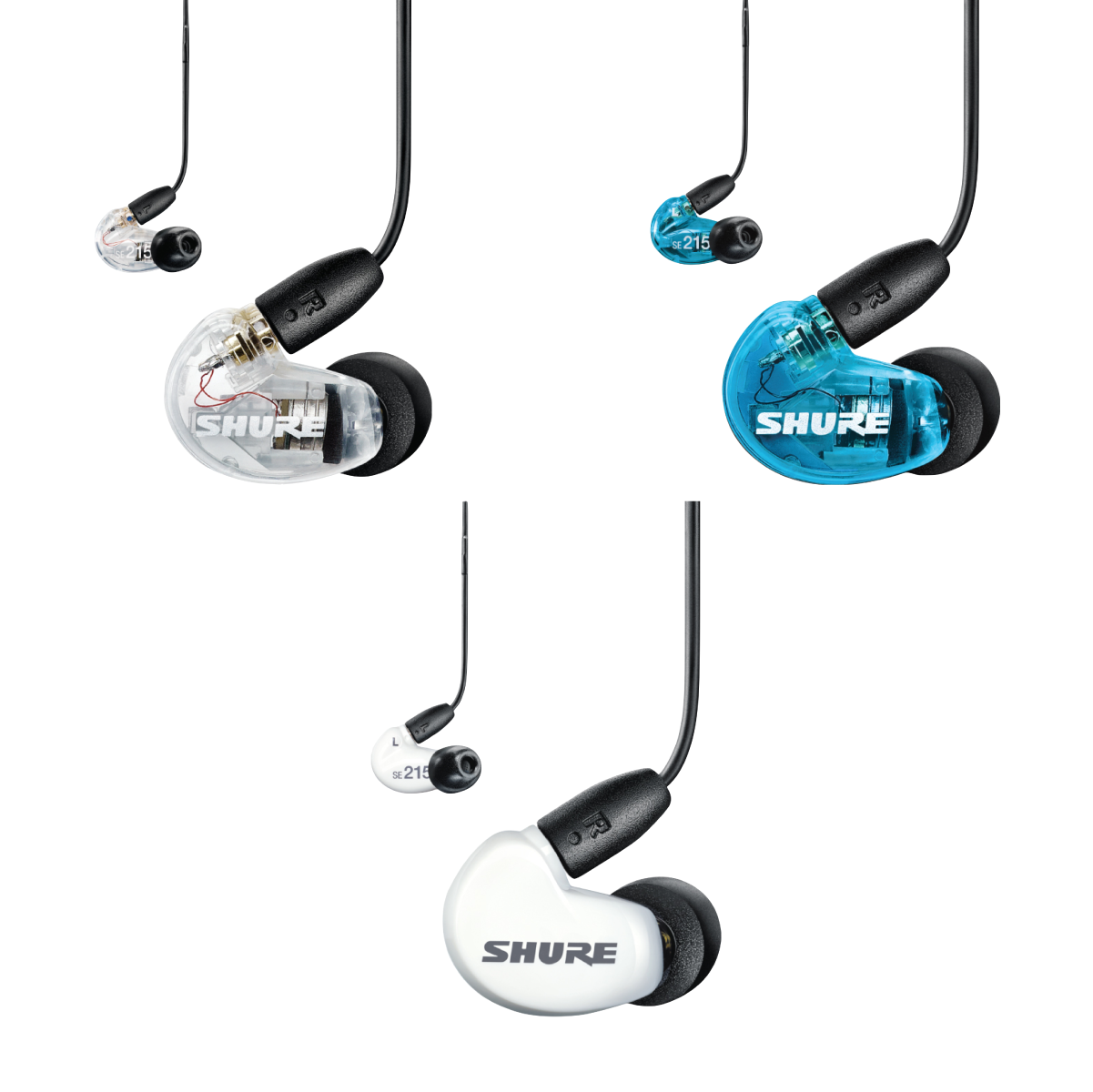 Shure AONIC 215 耳道式耳機 線控版 IEM 監聽耳機 - 產品圖片 2