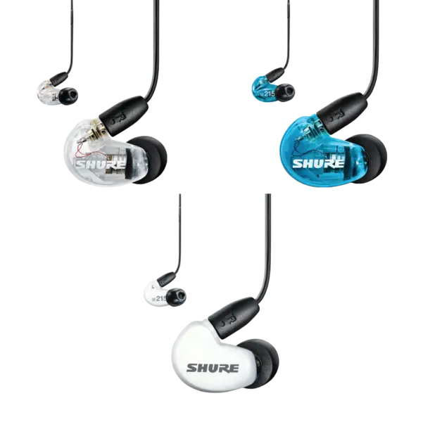 Shure AONIC 215 耳道式耳機 線控版 IEM 監聽耳機 - 產品圖片 2