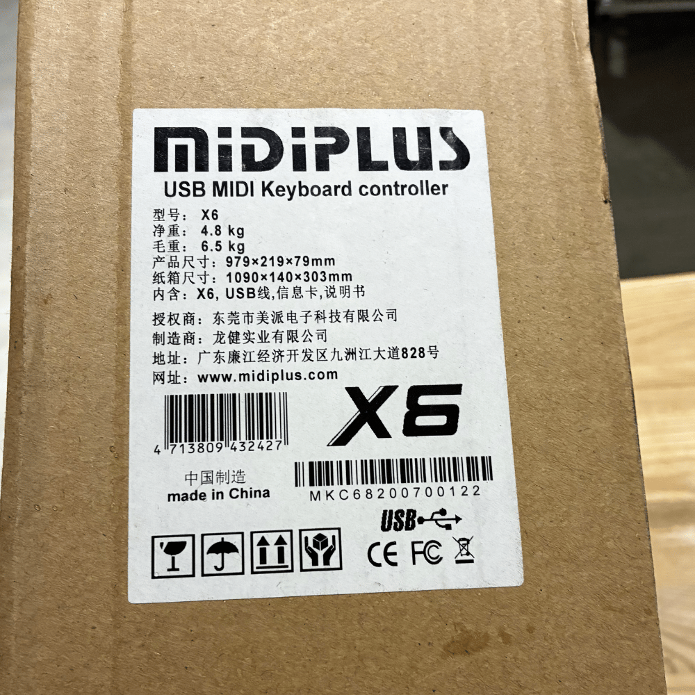 MIDIPLUS [全新開封品出清] X6 II 61 鍵 MIDI 鍵盤 - 產品圖片 2