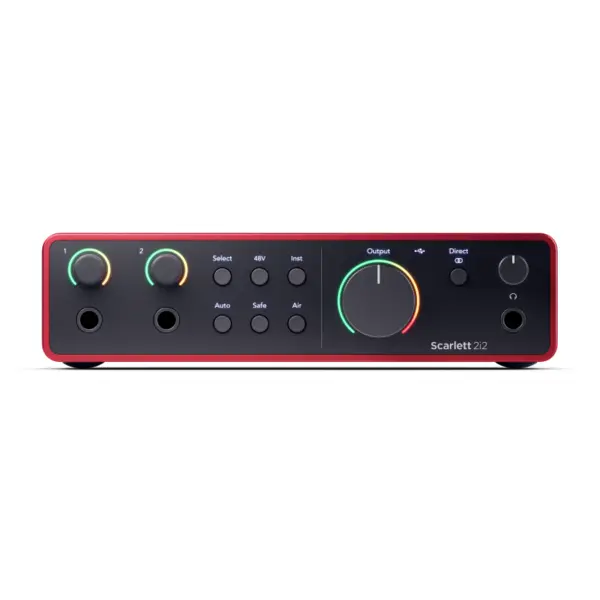 Focusrite Scarlett 2i2 4th 錄音介面 - 產品圖片 2