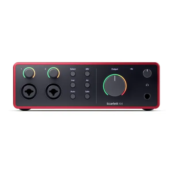 Focusrite Scarlett 4i4 4th 錄音介面 - 產品圖片 2
