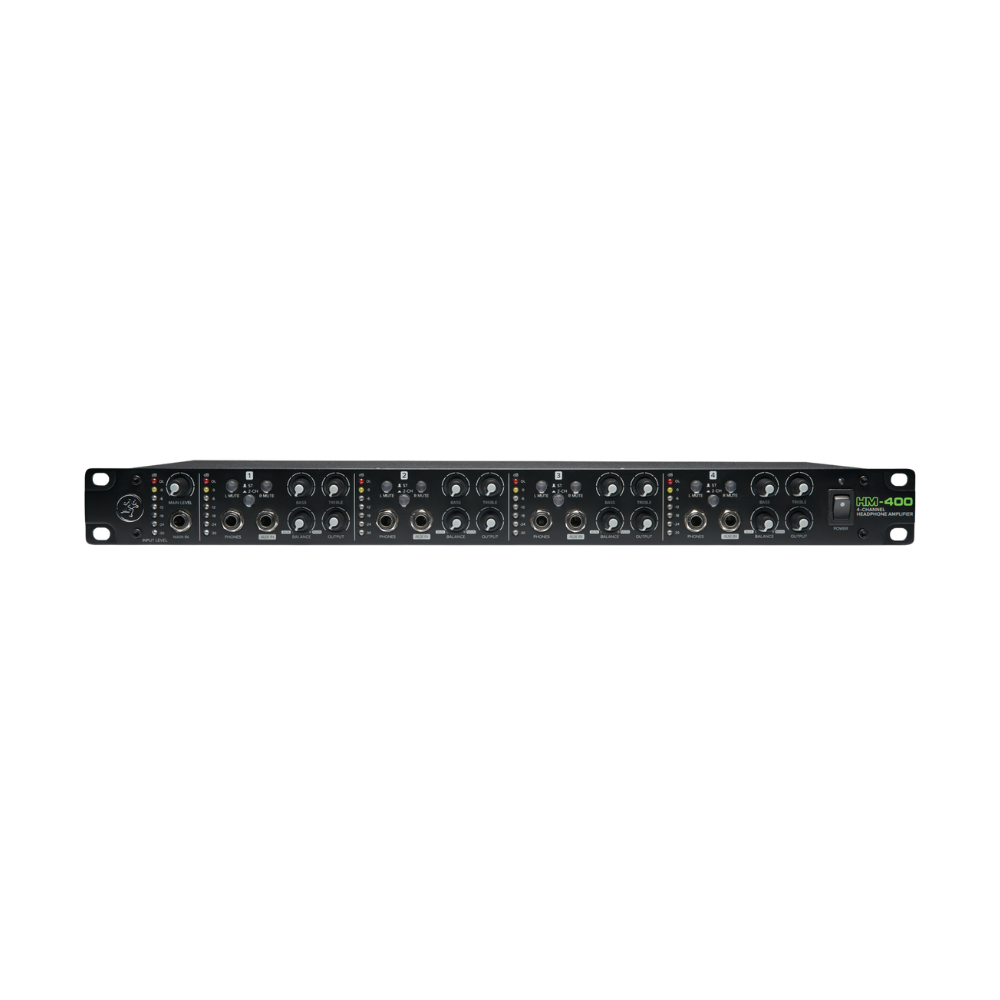 Mackie HM-400 Rack 四軌耳機擴大機 HM400 耳機分配器 - 產品圖片 2