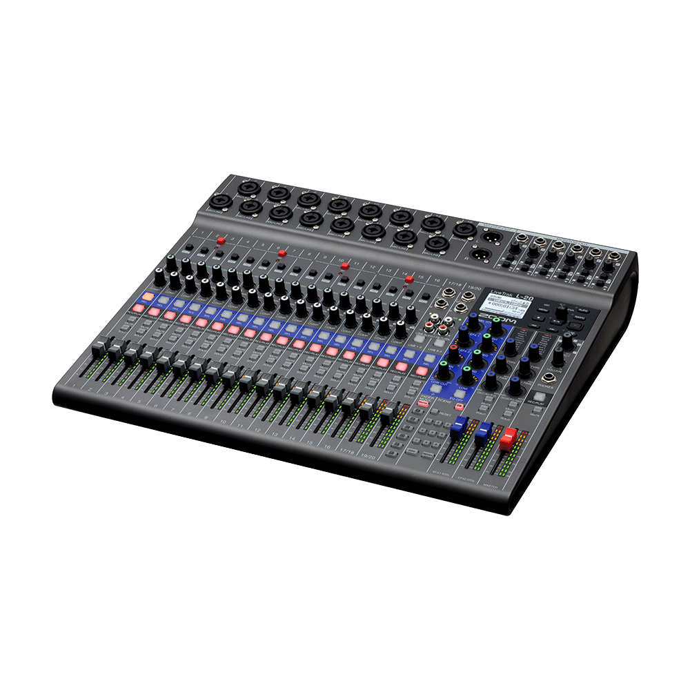 Zoom LiveTrak L20 混音器／錄音介面 L-20 - 產品圖片 2