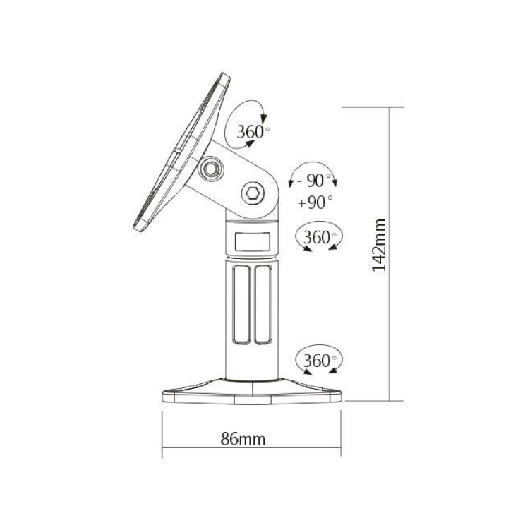 Ultrasonic SB-20 （單支）SB20 超音波喇叭 指向性喇叭支架 - 產品圖片 2
