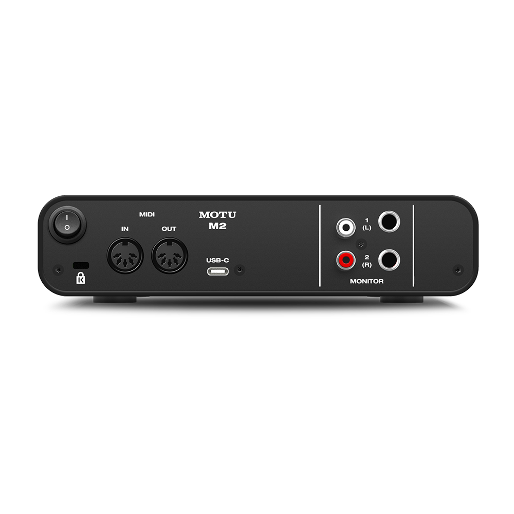MOTU M2 USB 錄音介面 - 產品圖片 2
