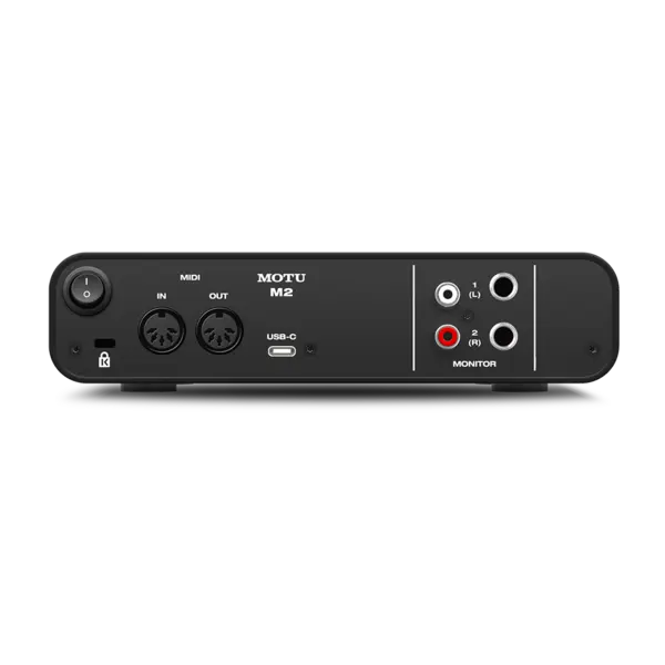 MOTU M2 USB 錄音介面 - 產品圖片 2