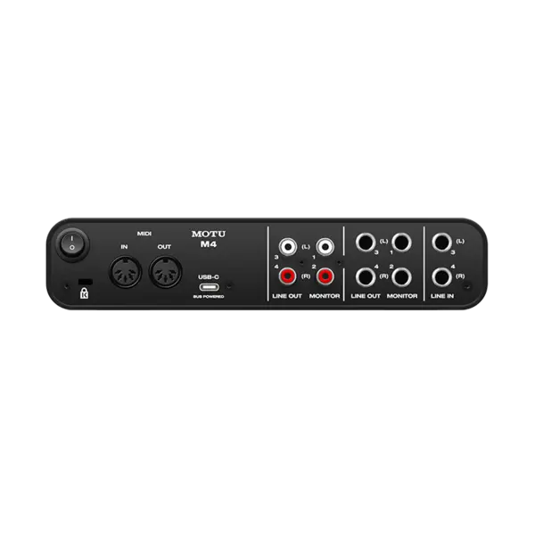 MOTU M4 USB 錄音介面 - 產品圖片 2