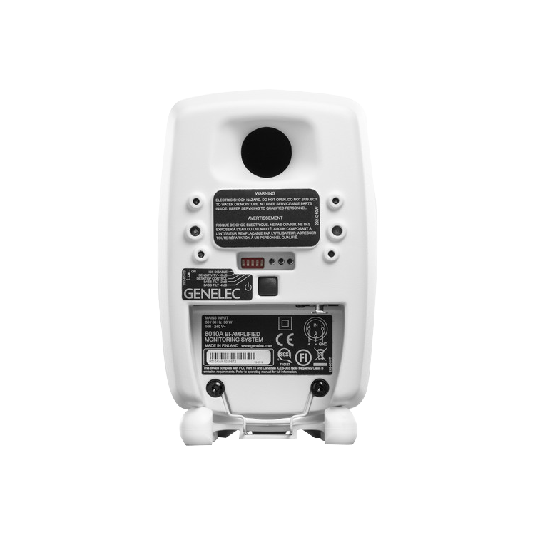 Genelec 8010A White 監聽喇叭 一對 - 產品圖片 2