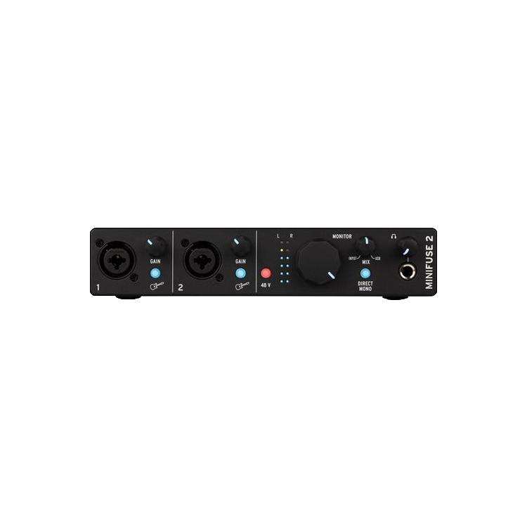 Arturia MiniFuse 2 USB 錄音介面（黑色） - 產品圖片 2