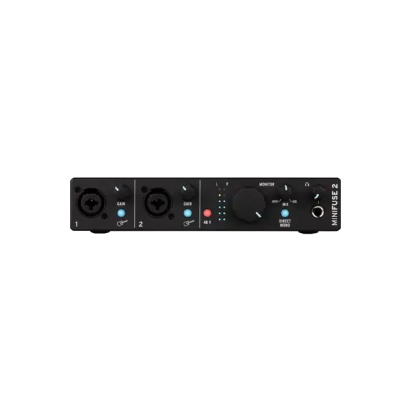 Arturia MiniFuse 2 USB 錄音介面（黑色） - 產品圖片 2