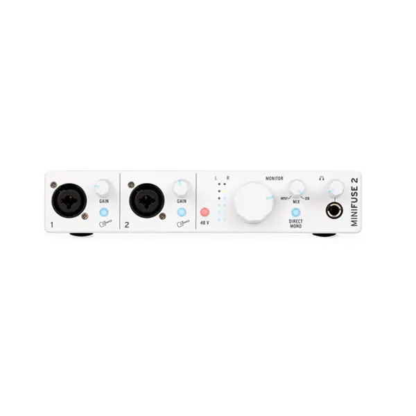 Arturia MiniFuse 2 USB 錄音介面（白色） - 產品圖片 2