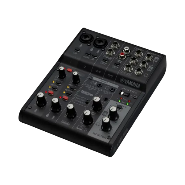 Yamaha AG06 MKII 直播型錄音介面/混音器 MK2 黑色款 聲卡 - 產品圖片 2
