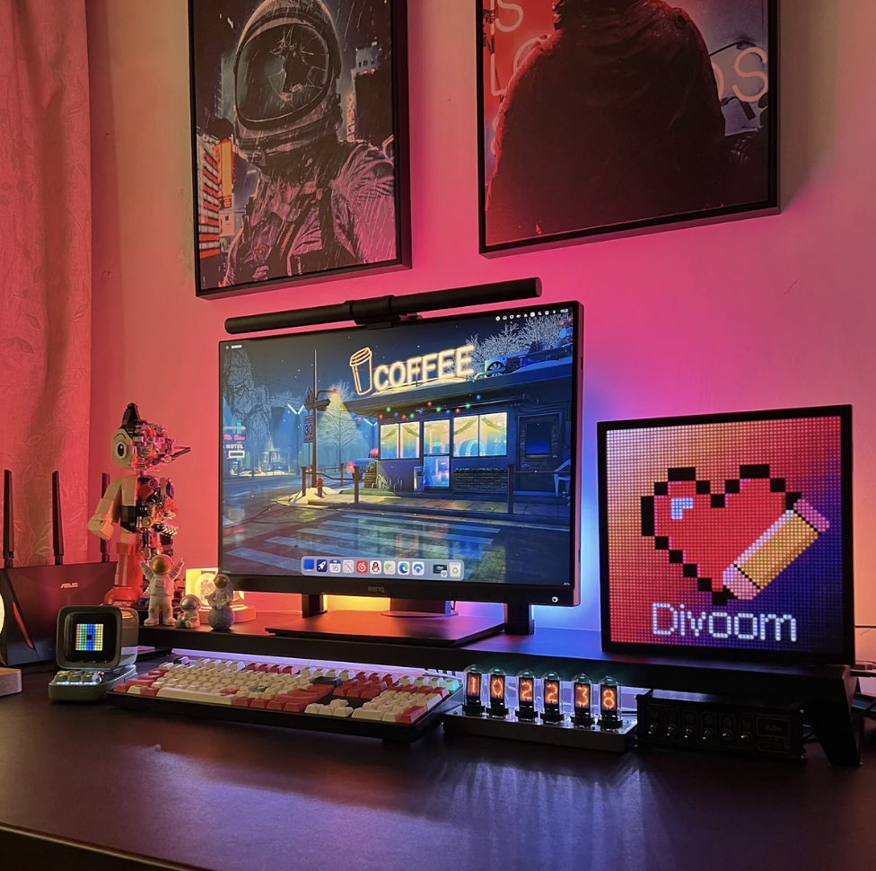 Divoom Pixoo Max 64 像素發光板 可接 WiFi 多媒體顯示器 - Product Image 2