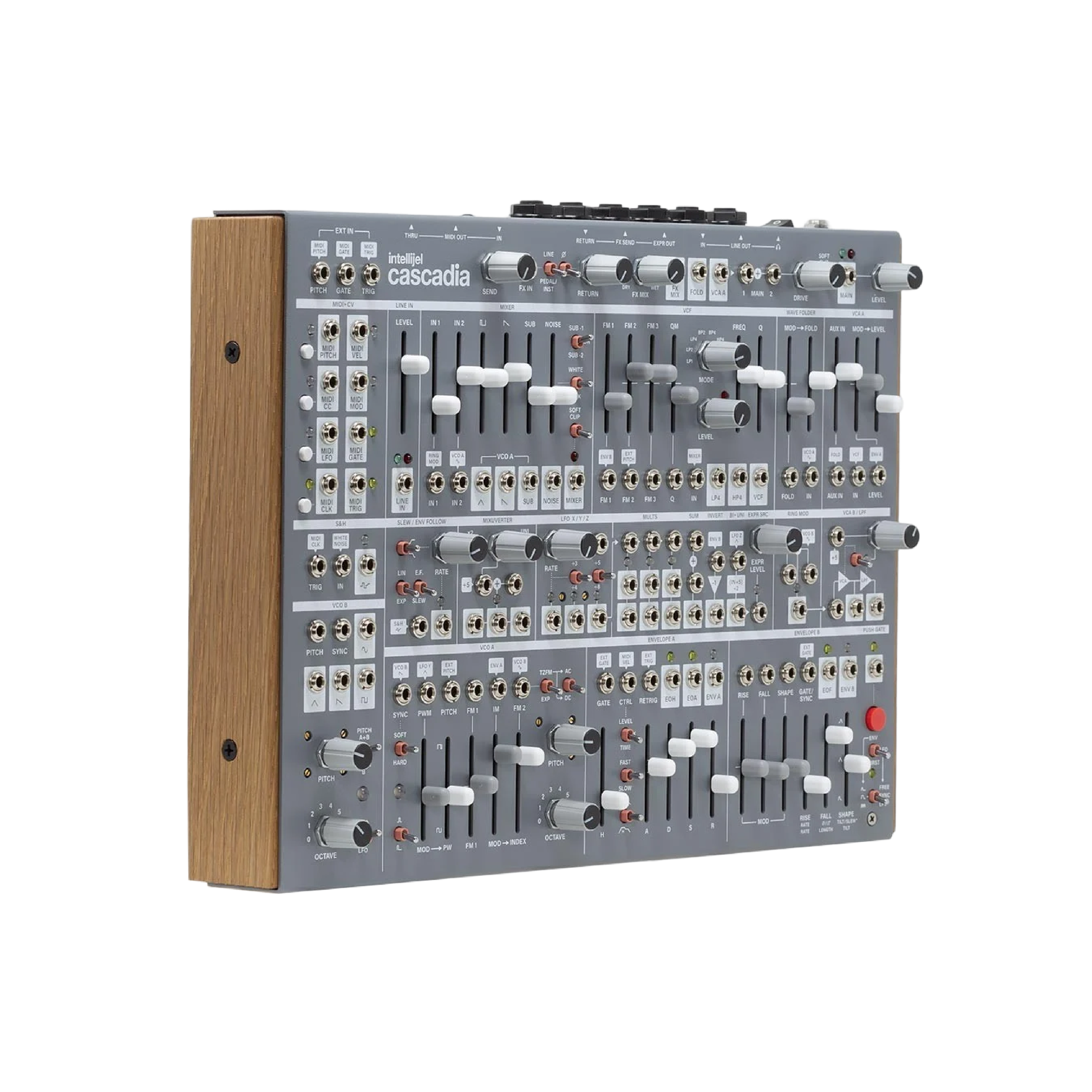 Intellijel Cascadia 合成器音源 半模組化合成器 - 產品圖片 2
