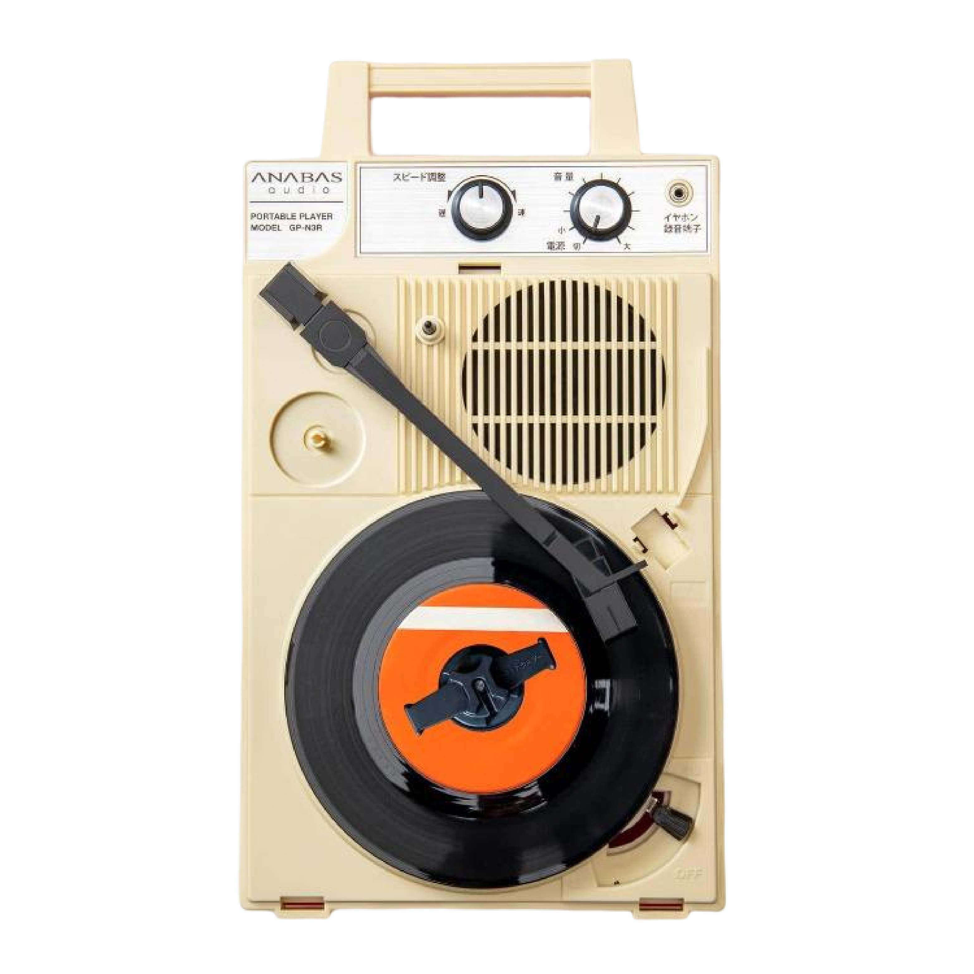 ANABAS Audio GP-N3R 經典復刻攜帶型黑膠唱盤 GP-3 - 產品圖片 2