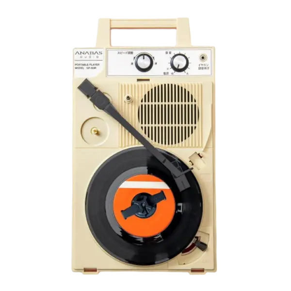 ANABAS Audio GP-N3R 經典復刻攜帶型黑膠唱盤 GP-3 - 產品圖片 2