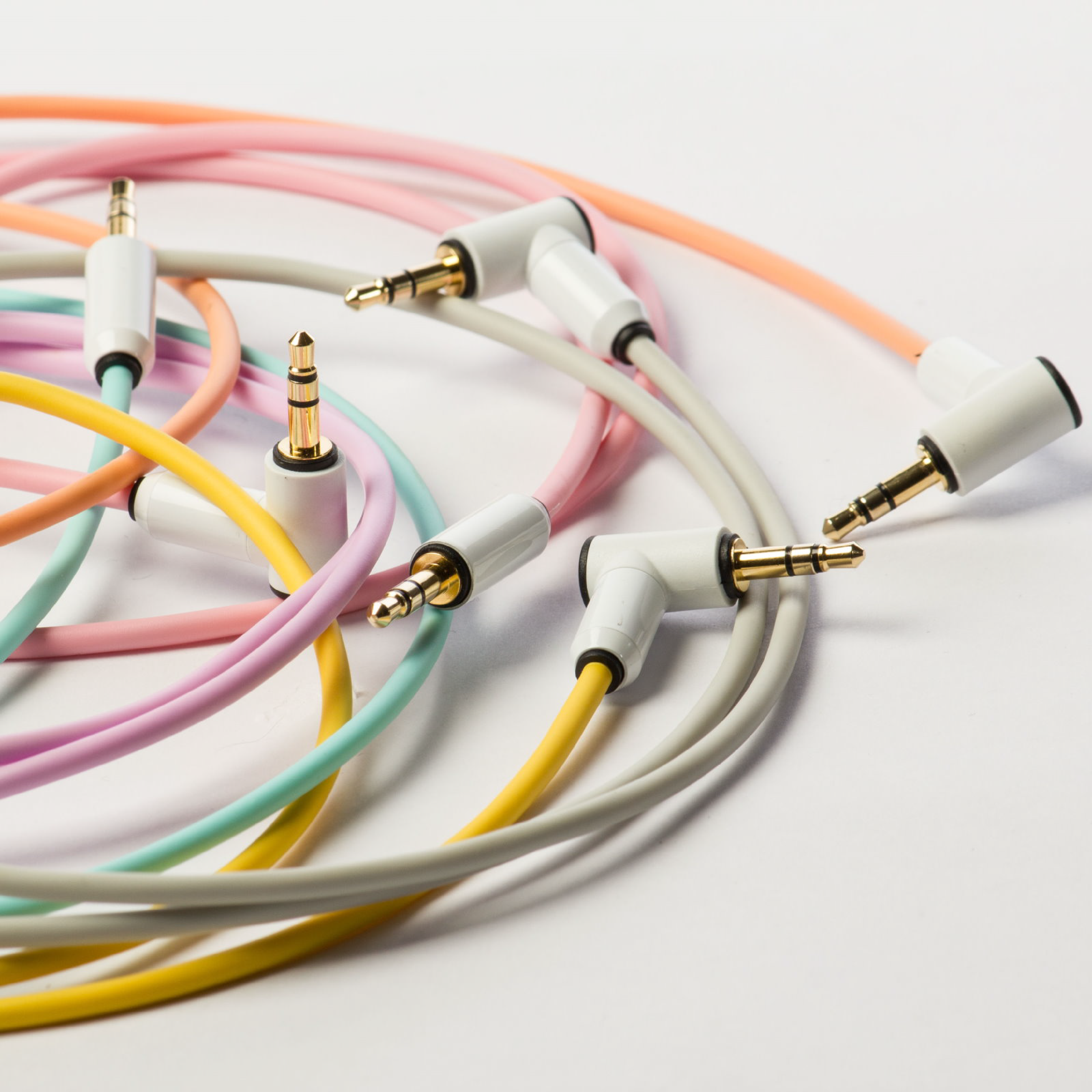 myVolts Candycords 3.5 TRS Stereo Jack 音源線 六條組合包 ACV16 - Product Image 2